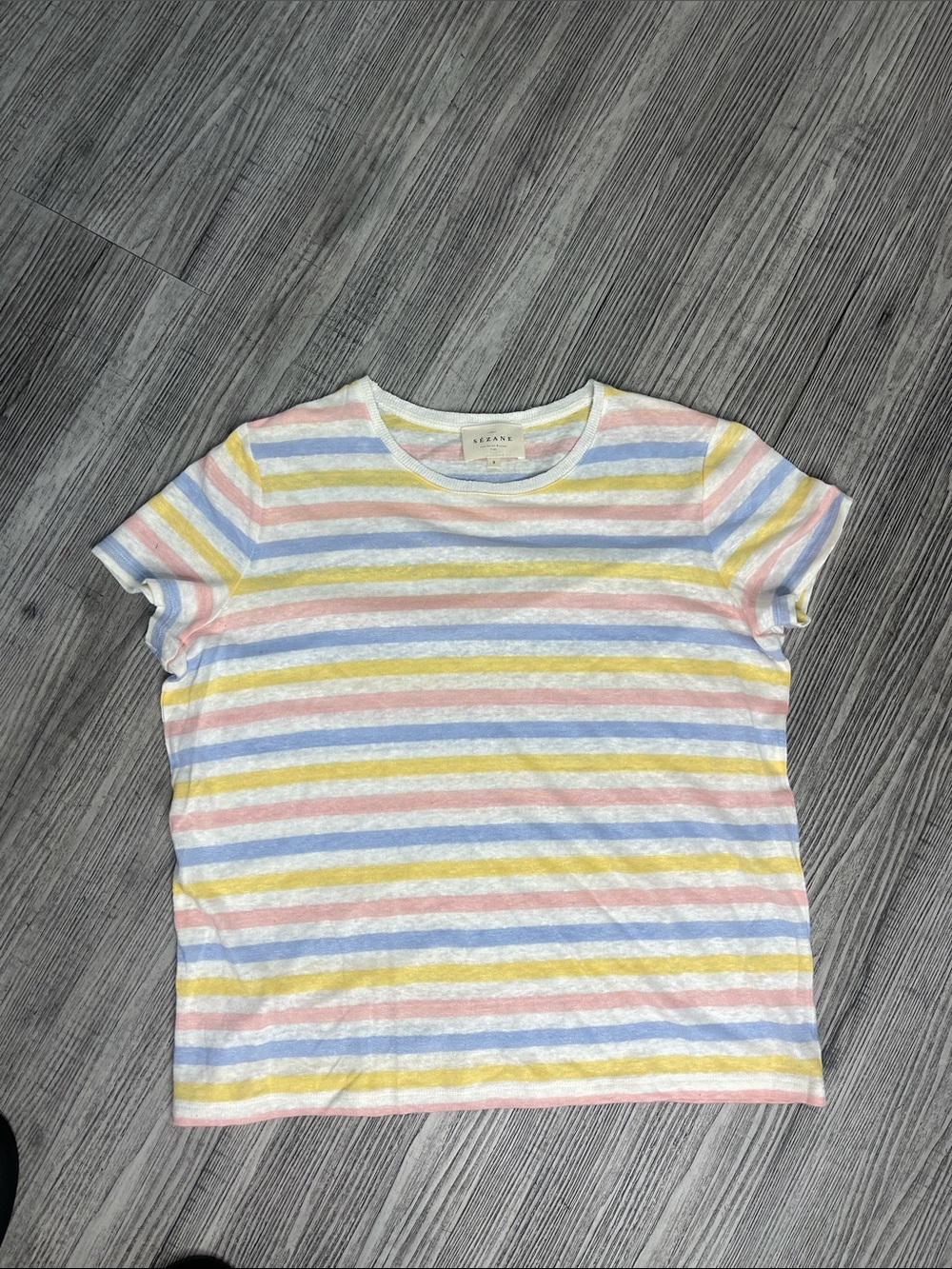 SÉZANE Patel striped T-shirt size small